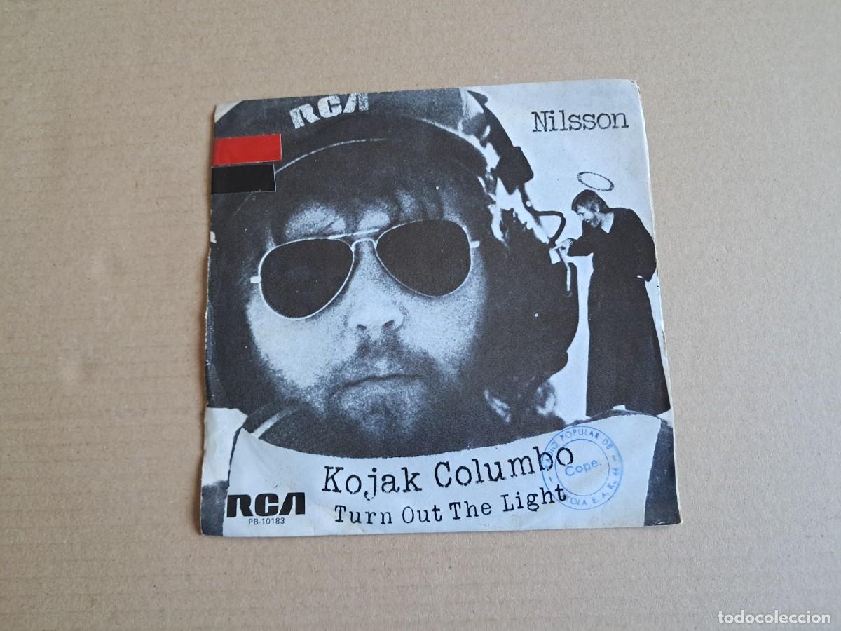 Discos de vinilo: NILSSON - KOJAK COLUMBO SINGLE PROMOCIONAL 1975 EDICION ESPA&Ntilde;OLA