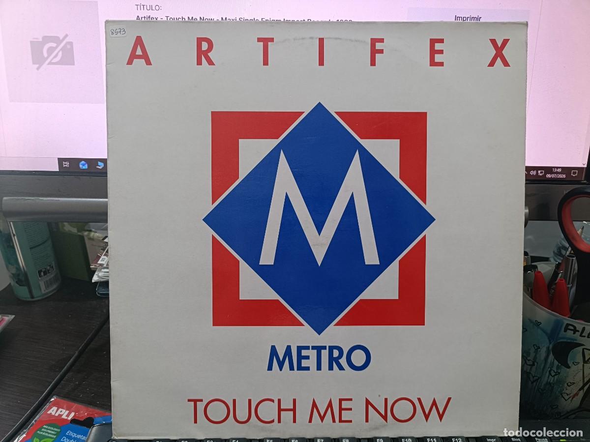 Discos de vinilo: Artifex - Touch Me Now - Maxi Single Enigm Import Records 1992