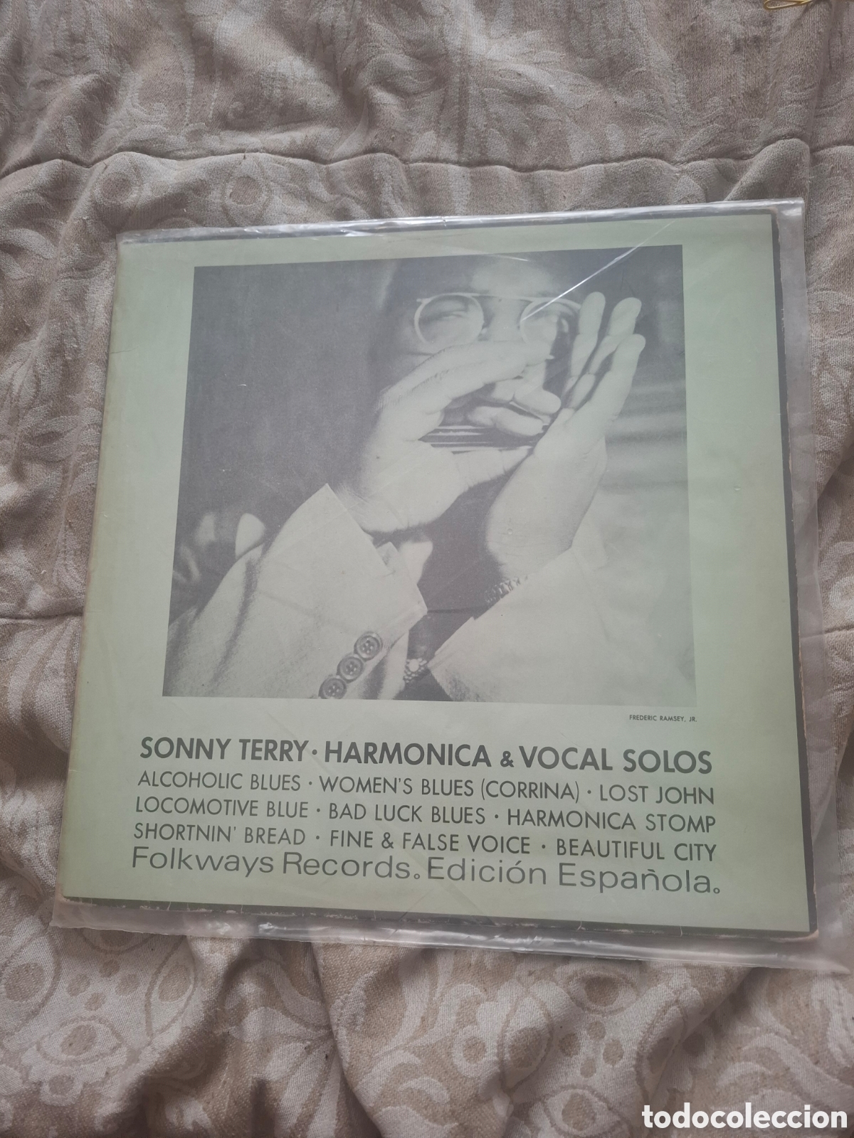 Discos de vinilo: Sony Terry Harmonica Vocal Solos ed espa&ntilde;ola