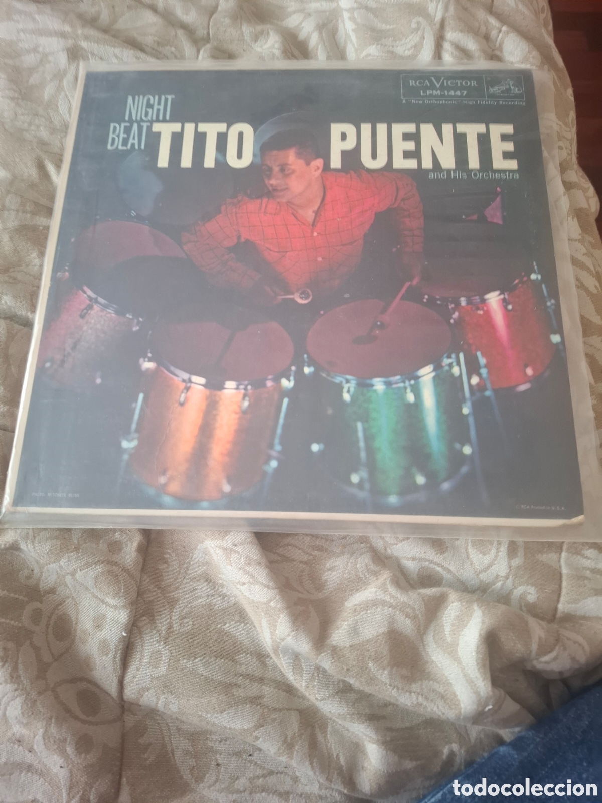 Discos de vinilo: Tito Puente And His Orchestra Night Beat ed USA hi fi ortophonic