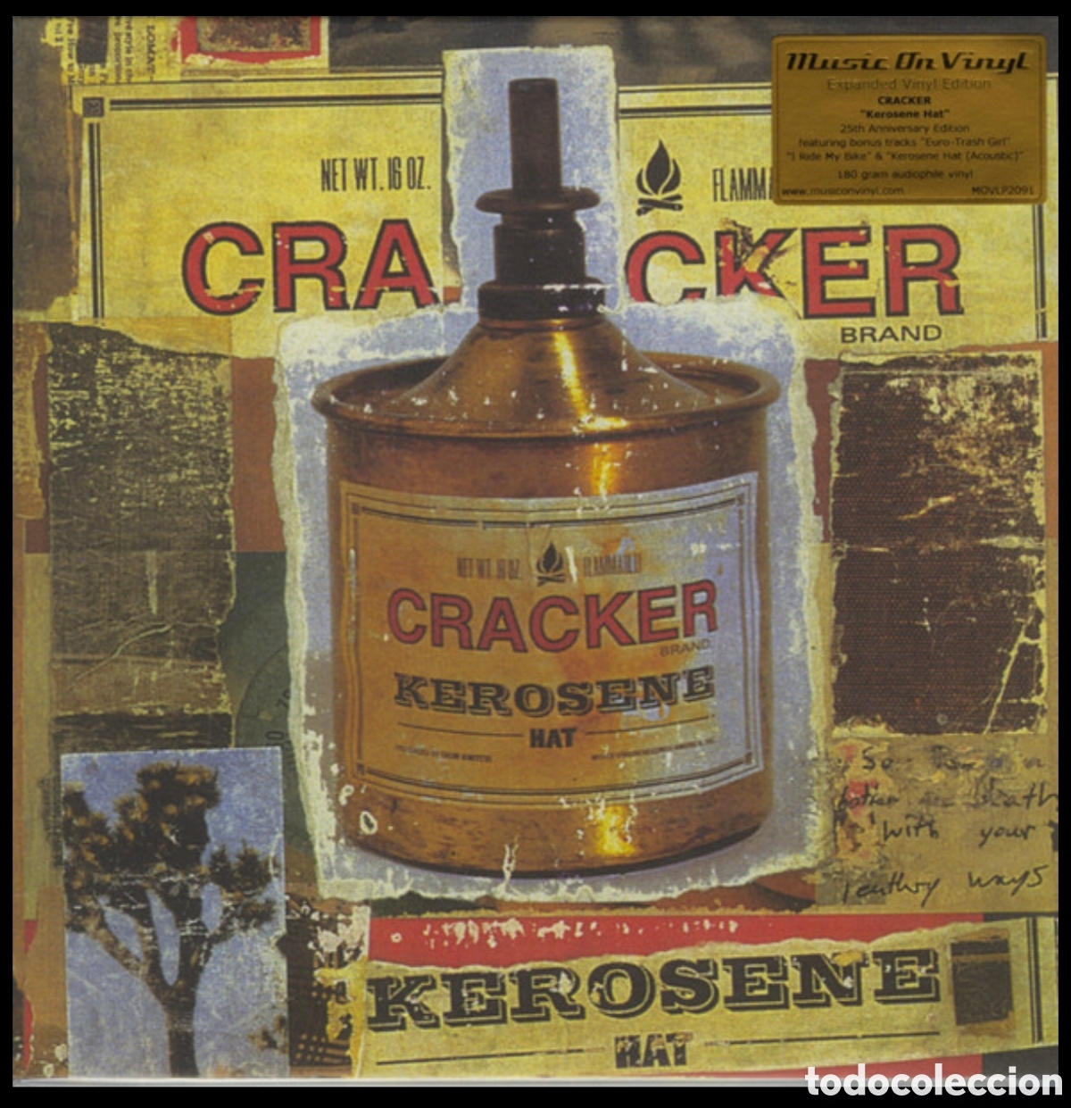 Discos de vinilo: Cracker: Kerosene Hat Edici&oacute;n Especial 25 anniversary