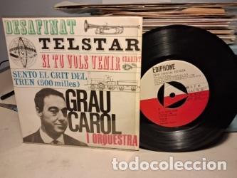 Discos de vinilo: DISCO EP DE GRAU CAROL : TELSTAR + DESAFINAT + ETC