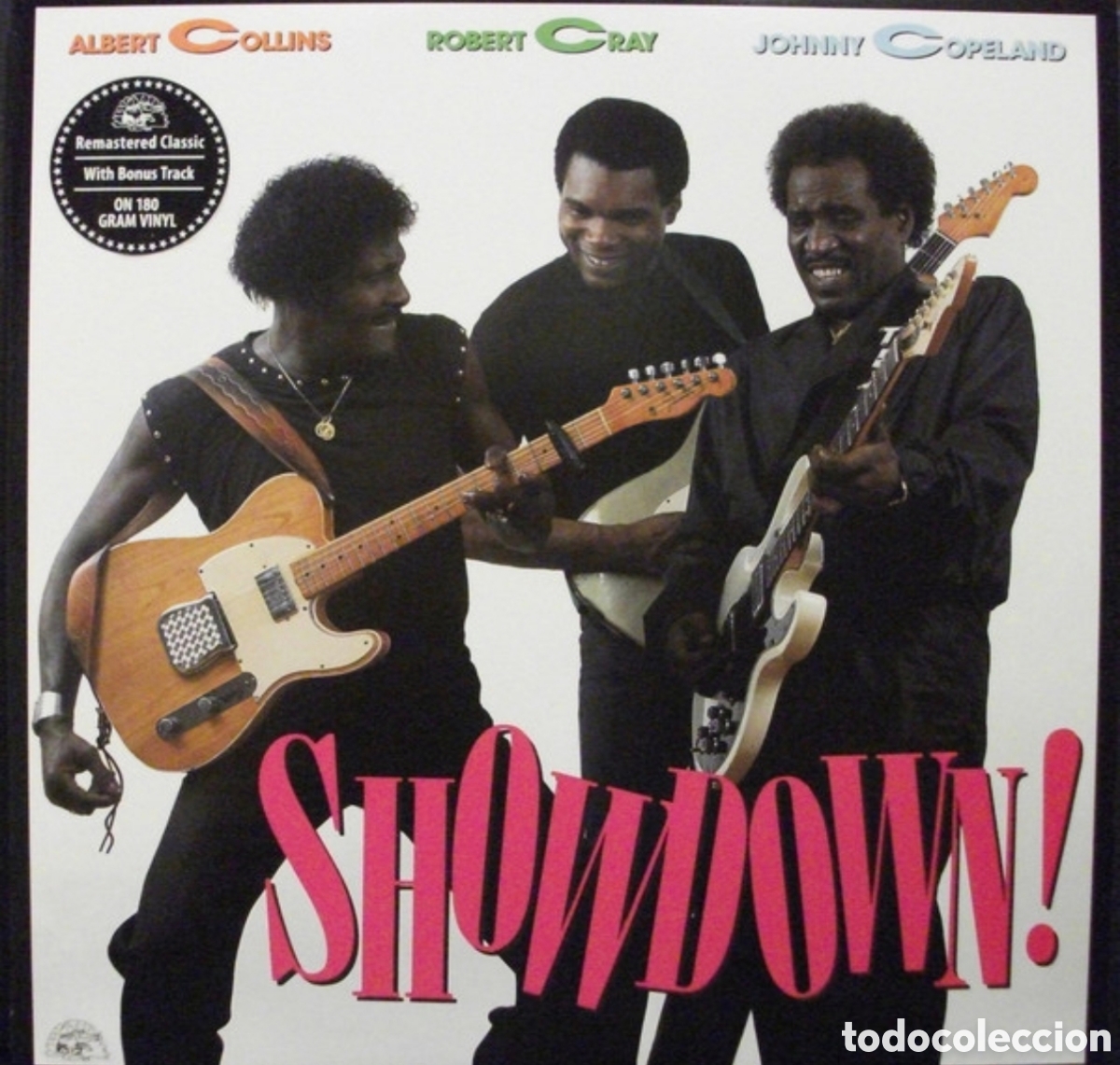 Discos de vinilo: Albert Collins, Robert Cry, Jhonny Copeland: Showdown LP 2016: - Foto 1