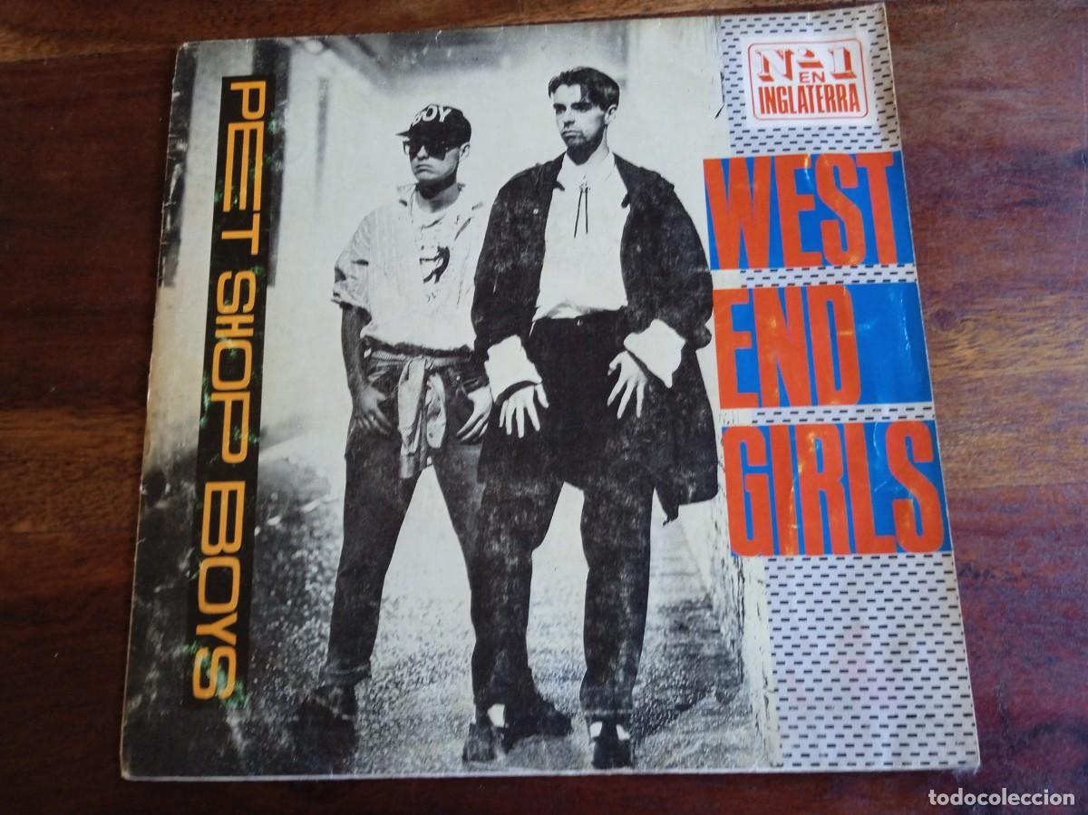 Discos de vinilo: Pet shop boys - West end girls, A man could get arrested - Single original Emi Espa&ntilde;a 1985