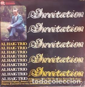 Discos de vinilo: Invitation - Al Haig Trio