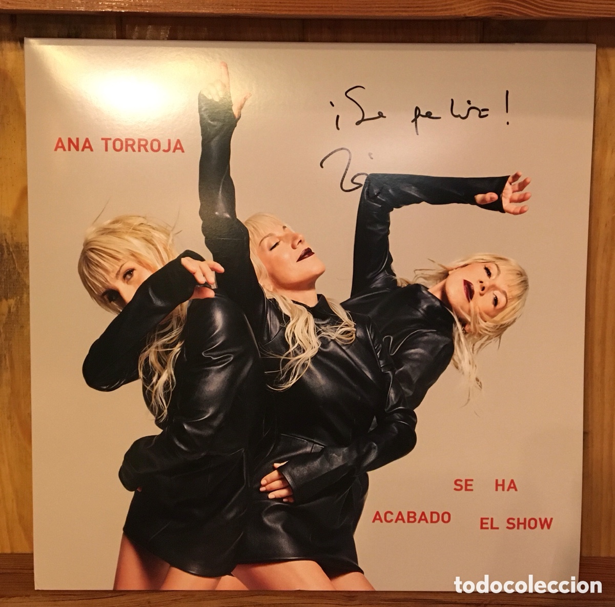 Discos de vinilo: ANA TORROJA DE MECANO VINILO FIRMADO NUEVO