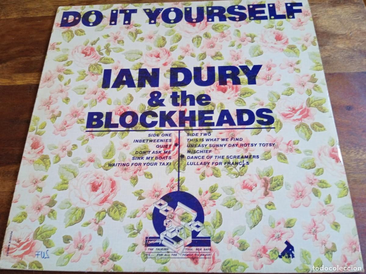 Discos de vinilo: Ian Dury & the blockheads - Do it yourself - Lp original Stiff Records UK 1979 encarte