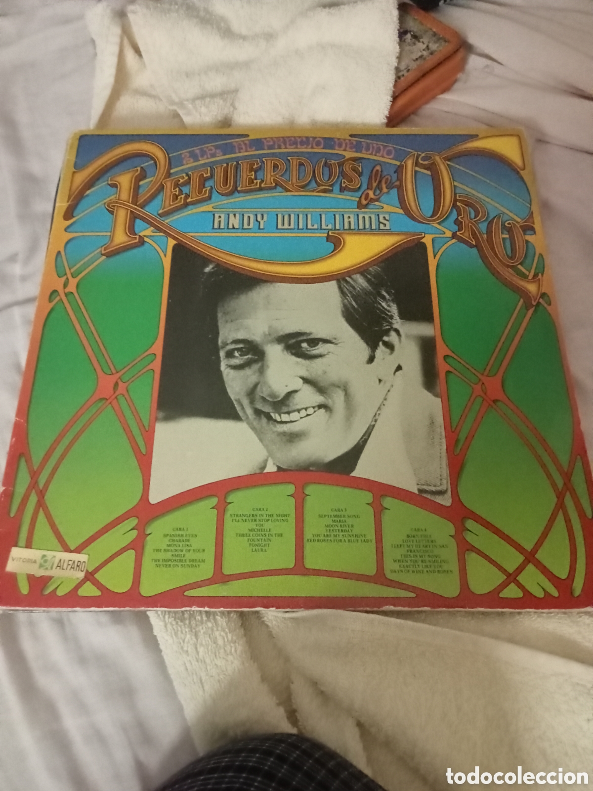 Discos de vinilo: Recuerdos Andy Williams disco doble