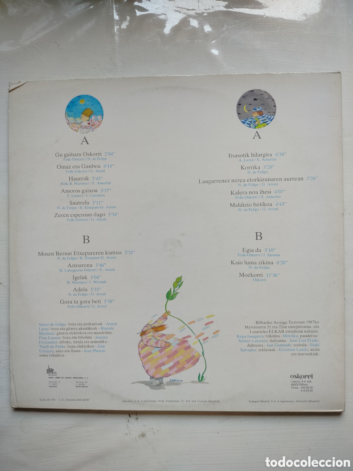 Discos de vinilo: Oskorri 2xLPs In Konzert - Foto 2