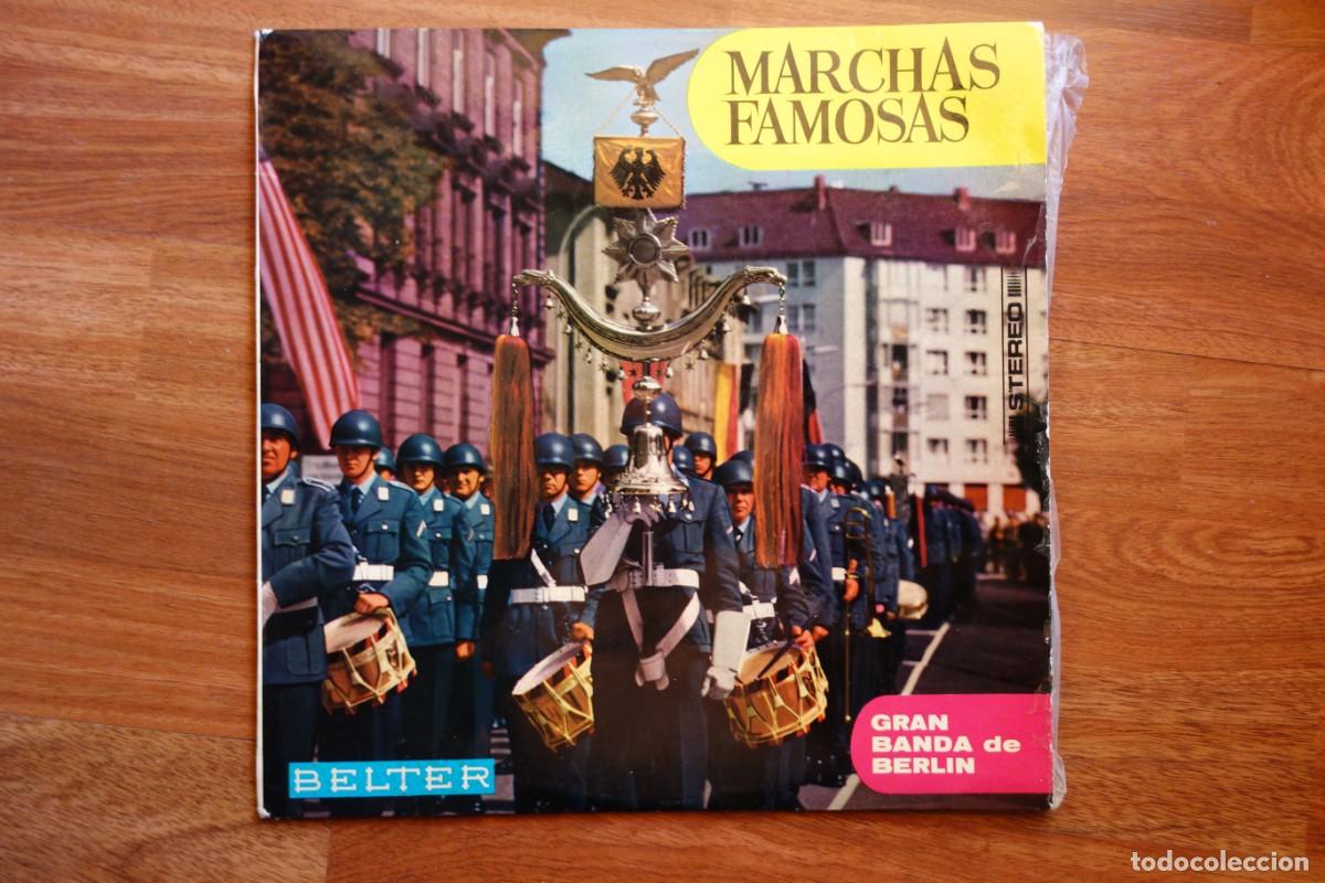 Discos de vinilo: Marchas famosas por la Gran Banda de Berlin a&ntilde;os 50