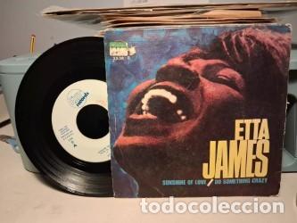 Discos de vinilo: SINGLE ETTA JAMES : SUNSHINE ON LOVE + 1 - Foto 2
