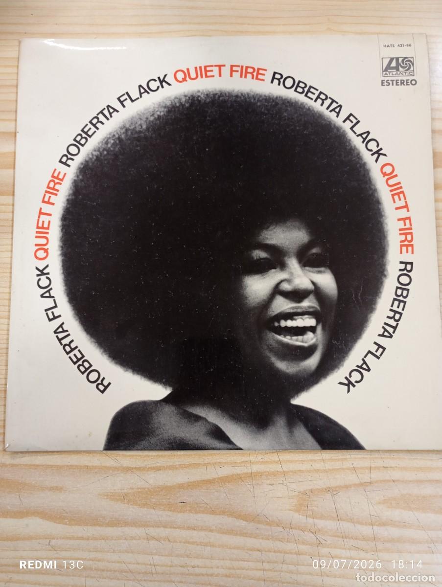 Discos de vinilo: Lp - Roberta Flack &lrm;&ndash; Quiet Fire - Edicion Espa&ntilde;ola 1972