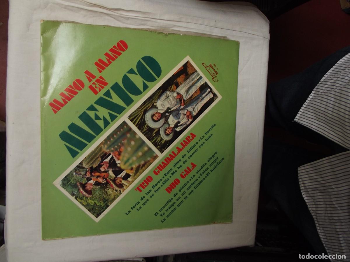 Discos de vinilo: LP MANA A MANO EN MEXICO TRIO GUADALAJARA Y DUO GALA ( SIN PROBAR )