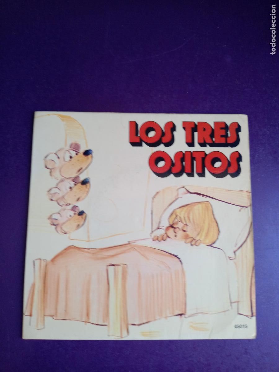 Discos de vinilo: LOS TRES OSITOS - SG YUPY 1972 - CUENTO INFANTIL - POCO USO - MARIANO RUEDA ILUSTRADOR