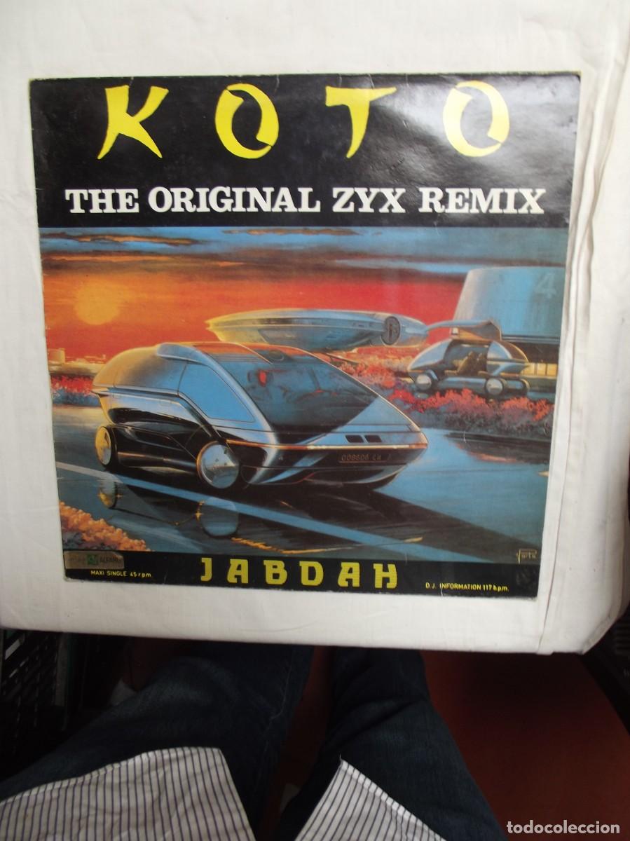 Discos de vinilo: MAXI SINGLE KOTO THE ORIGINAL ZYX REMIX ( SIN PROBAR )
