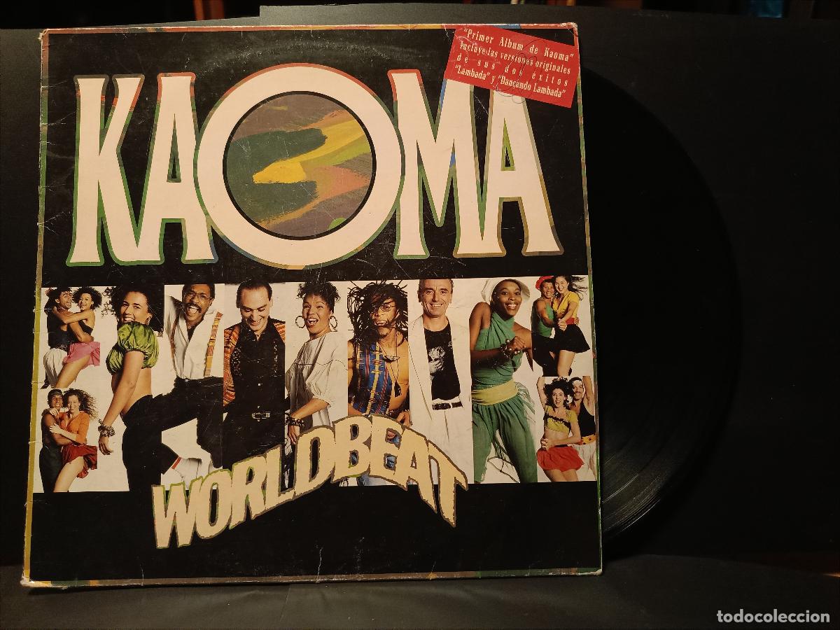 Discos de vinilo: LP - KAOMA - WORLD BEAT (SPAIN, EPIC RECORDS 1989) pepeto
