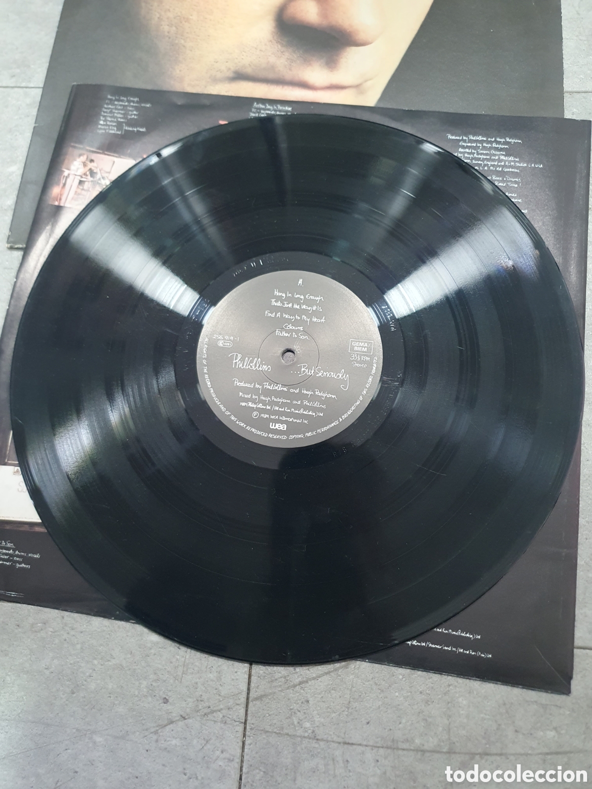 Discos de vinilo: LP. Phil Collins. But Seriously. - Foto 2