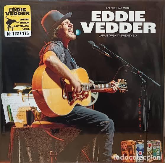 Discos de vinilo: EDDIE VEDDER BOX SET 4xLP An Evening With (white Colour 200 Numbered Copies 4 lp