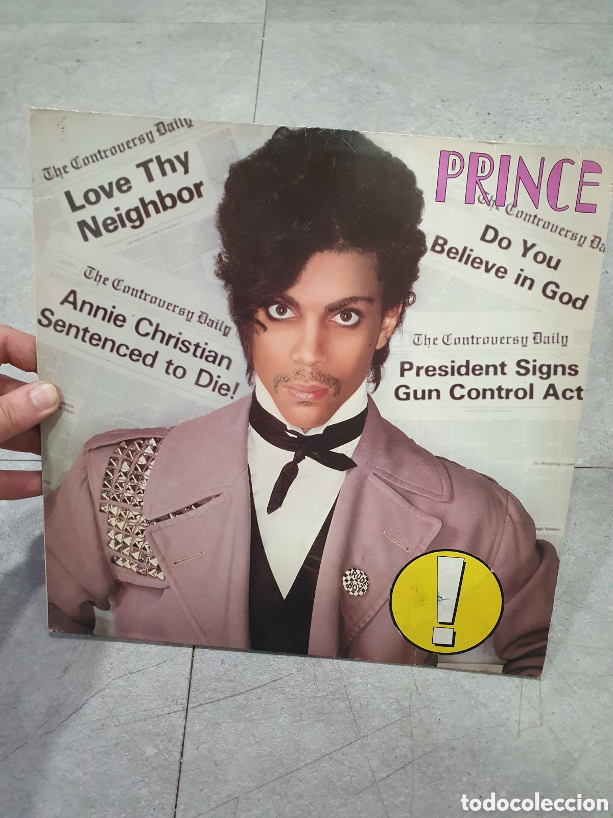 Dischi in vinile: SALIDA 0.01&euro;. LP. Prince. Controversy.