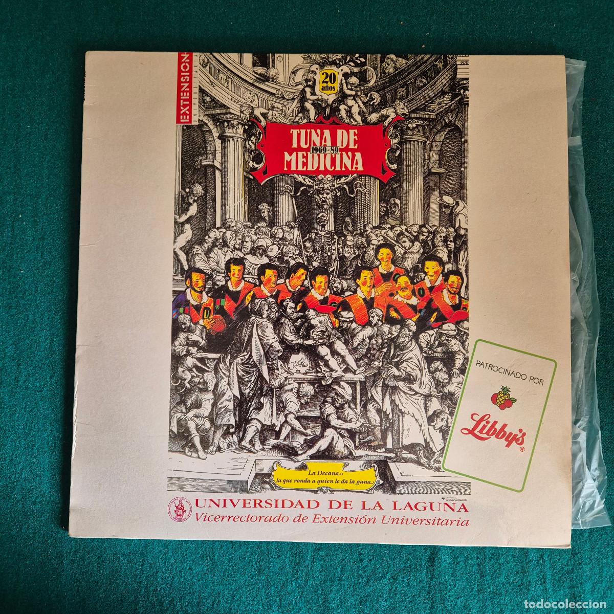 Vinyl records: TUNA DE MEDICINA UNIVERSIDAD DE LA LAGUNA 1969 1989