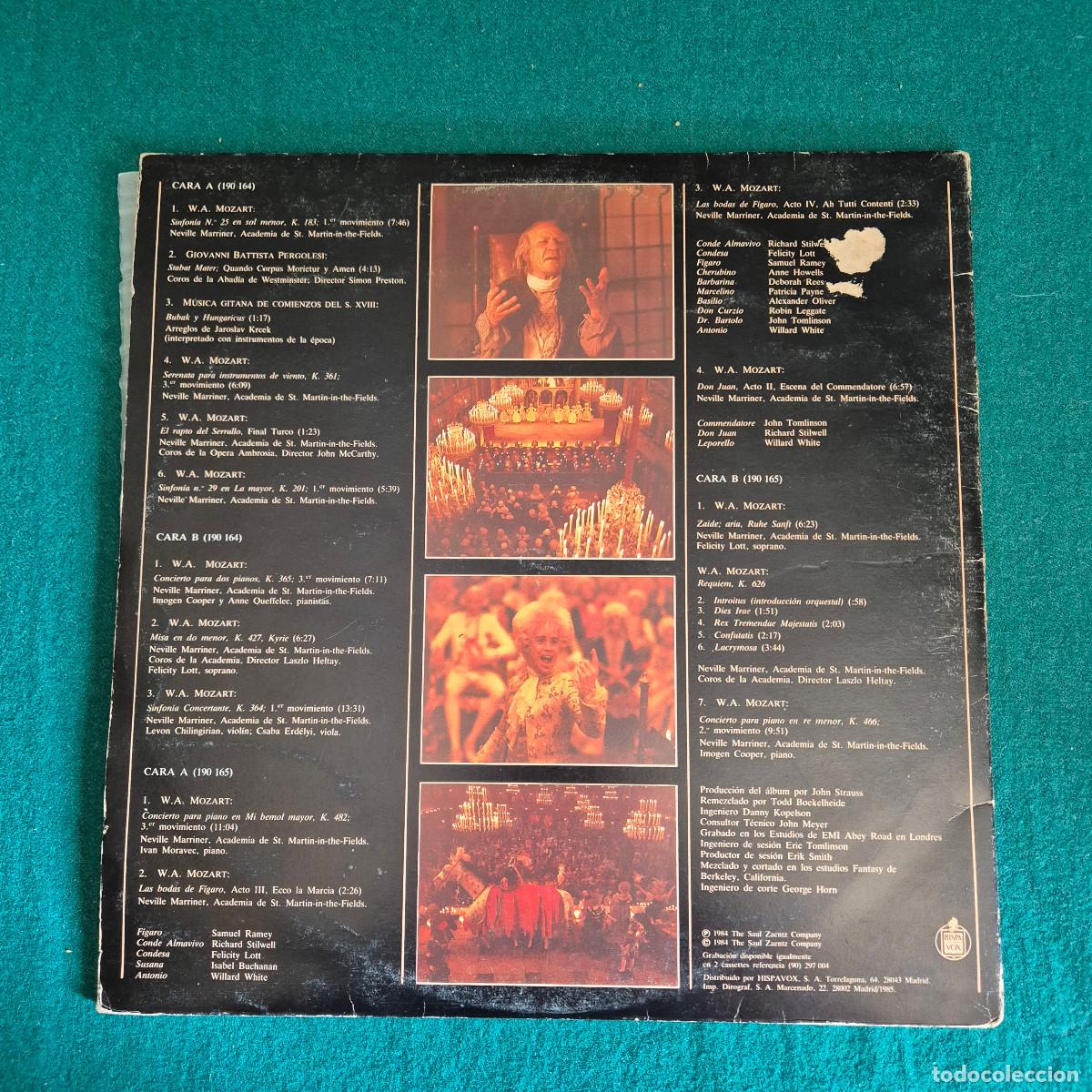 Discos de vinilo: Amadeus (Banda Sonora Original) - Foto 2