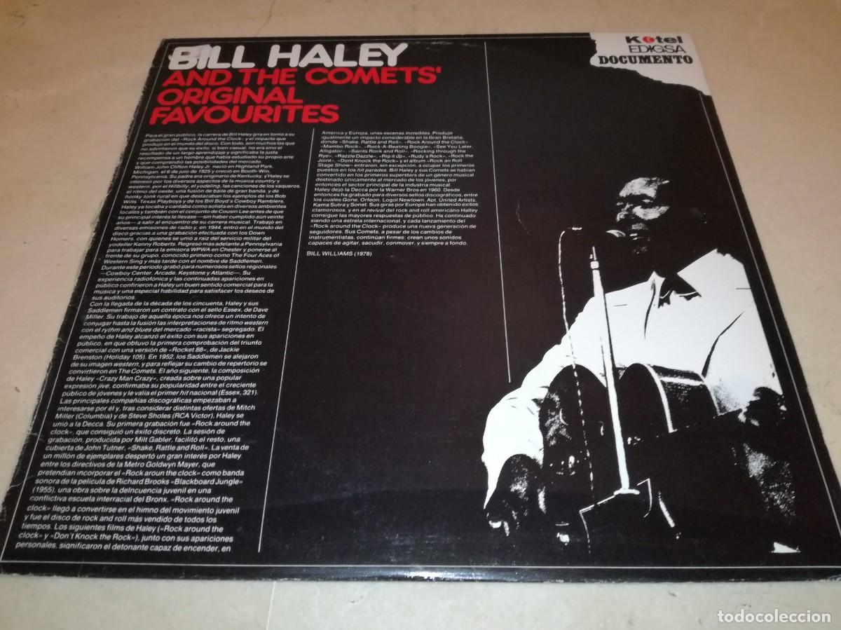 Discos de vinilo: BILL HALEY AND THE COMETS&acute;-ORIGINAL FAVOURITES