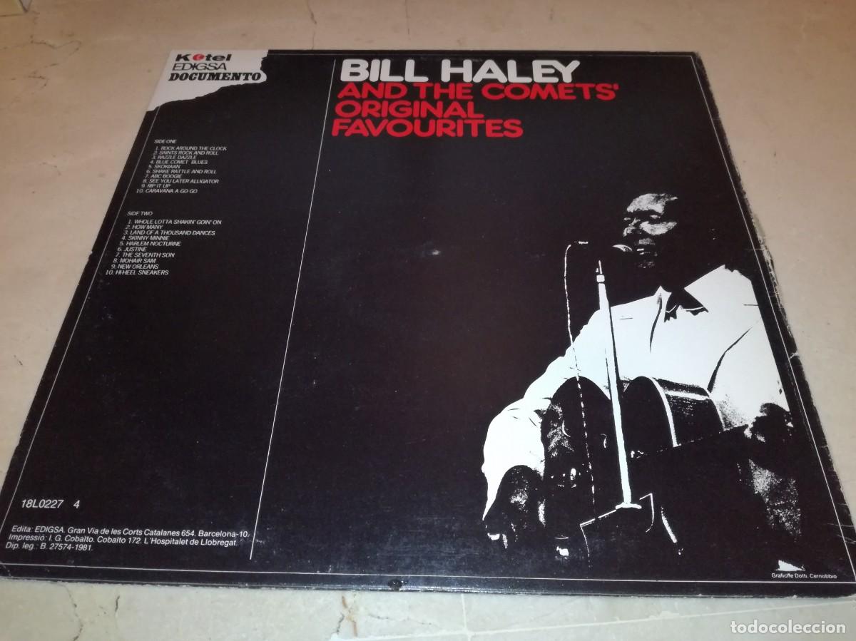 Discos de vinilo: BILL HALEY AND THE COMETS&acute;-ORIGINAL FAVOURITES - Foto 2