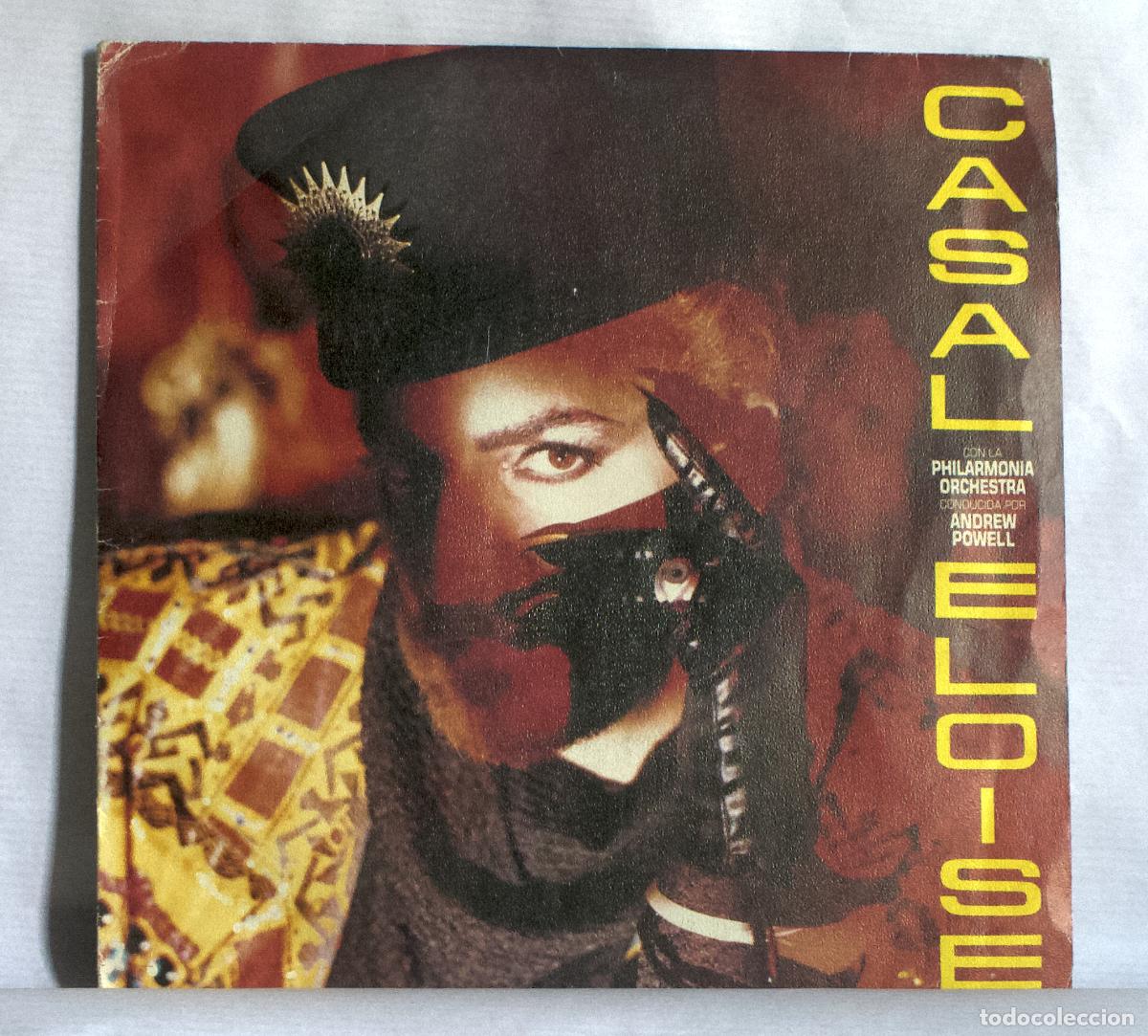 Discos de vinilo: Tino Casal &ndash; Eloise / &Aacute;ngel exterminador &ndash; Single 45 RPM original EMI-Ode&oacute;n Espa&ntilde;a 1987 Ref. 006 12
