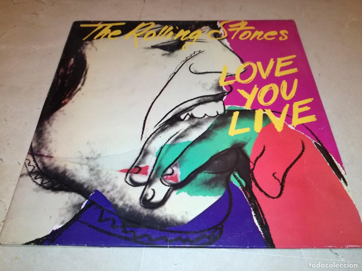 Discos de vinilo: THE ROLLING STONES-LOVE YOU LIVE-DOBLE LP-EDICION ESPA&Ntilde;OLA