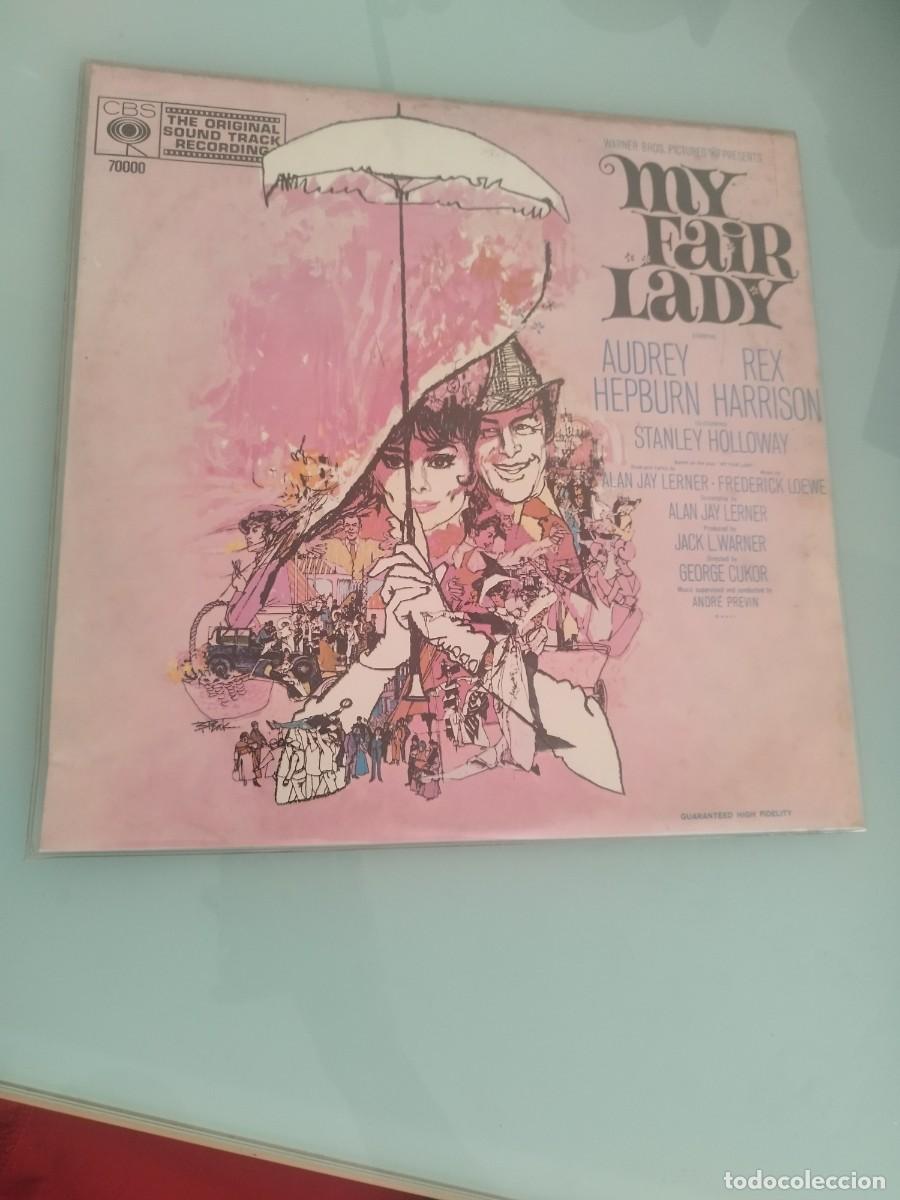 Discos de vinilo: Audrey Hepburn, Rex Harrison, Stanley Holloway - Alan Jay Lerner & Frederick Loewe &ndash; My Fair Lady.