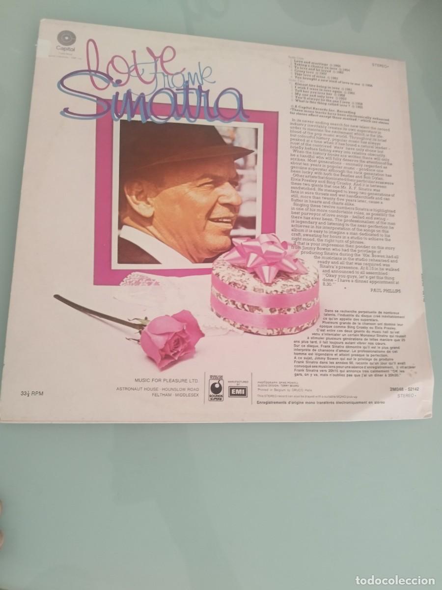 Discos de vinilo: Frank Sinatra &ndash; Love. Vinilo lp compilaci&oacute;n. - Foto 5