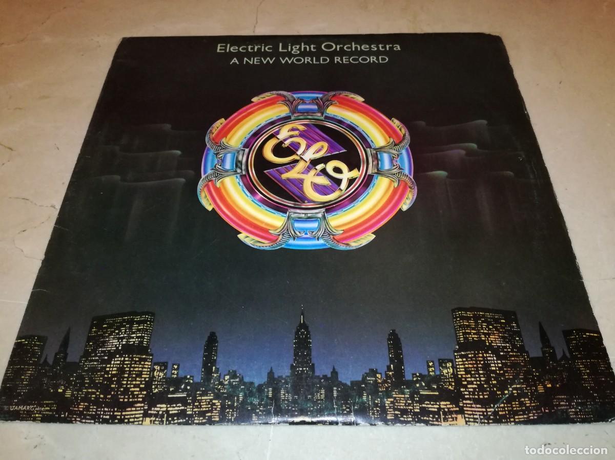 Discos de vinilo: ELECTRIC LIGHT ORCHESTRA-A NEW WORLD RECORD-CONTIENE ENCARTE-ORIGINAL ESPA&Ntilde;OL 1976