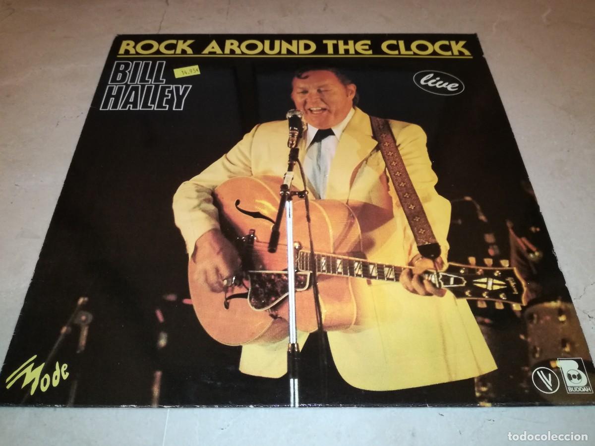 Discos de vinilo: BILL HALEY-ROCK AROUND THE CLOCK-LIVE-EN EXCELENTE ESTADO