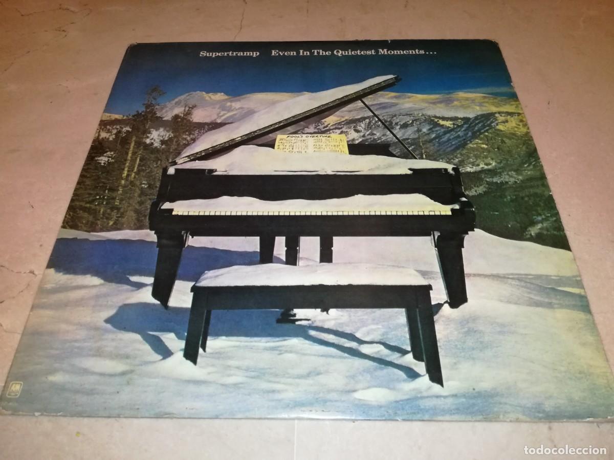 Discos de vinilo: SUPERTRAMP-EVEN IN THE QUIETEST MOMENTS-CONTIENE ENCARTE-ORIGINAL ESPA&Ntilde;OL 1977
