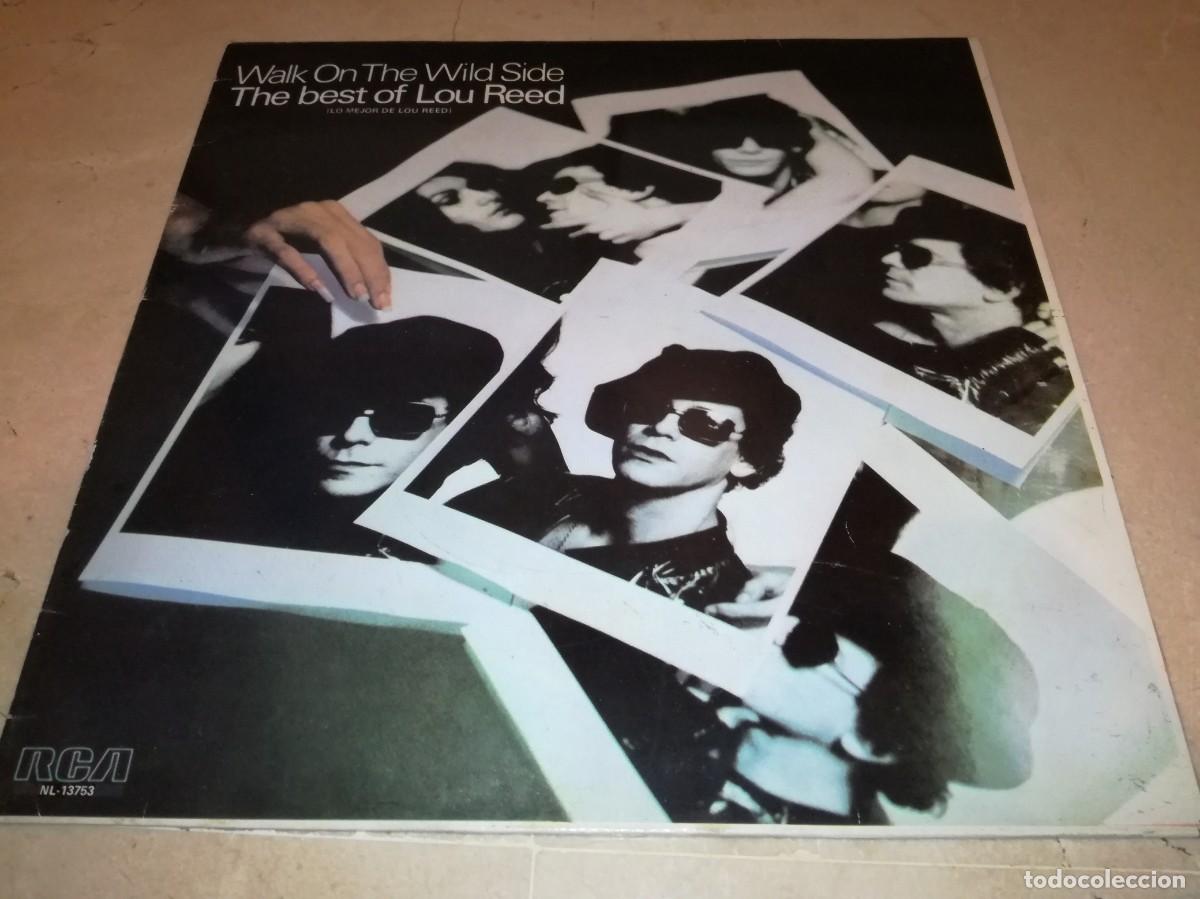 Discos de vinilo: THE BEST OF LOU REED-WALK ON THE WILD SIDE-EDICI&Oacute;N ESPA&Ntilde;OLA