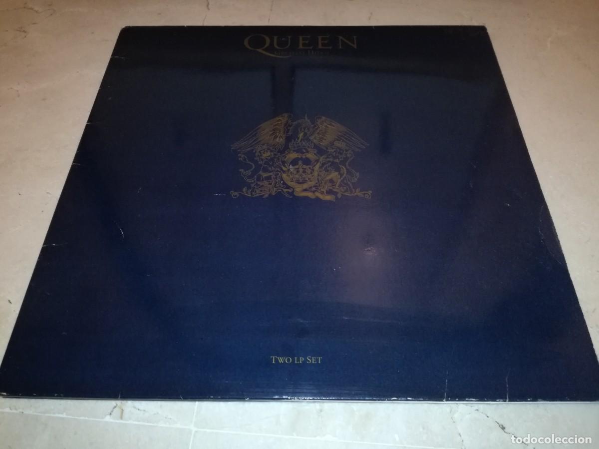 Discos de vinilo: QUEEN-GREATEST HITS II-DOBLE LP-CONTIENE LOS ENCARTES-ORIGINAL ESPA&Ntilde;OL 1991