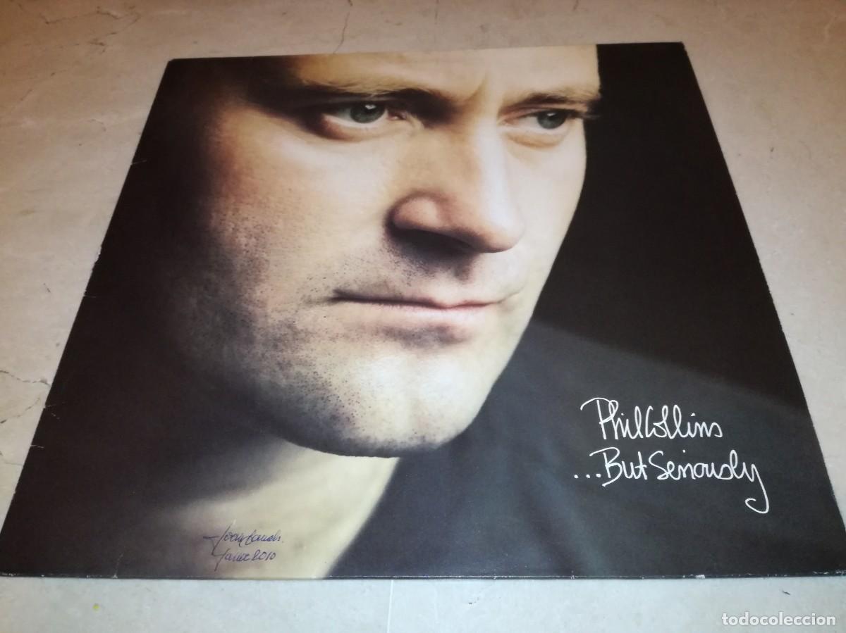 Discos de vinilo: PHIL COLLINS-BUT SERIOUSLY-CONTIENE ENCARTE-ORIGINAL 1989