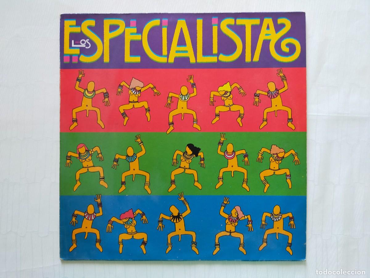 Discos de vinilo: LOS ESPECIALISTAS : M.T LOS ESPECIALISTAS - LP. CBS 1991 (Con encarte interior)