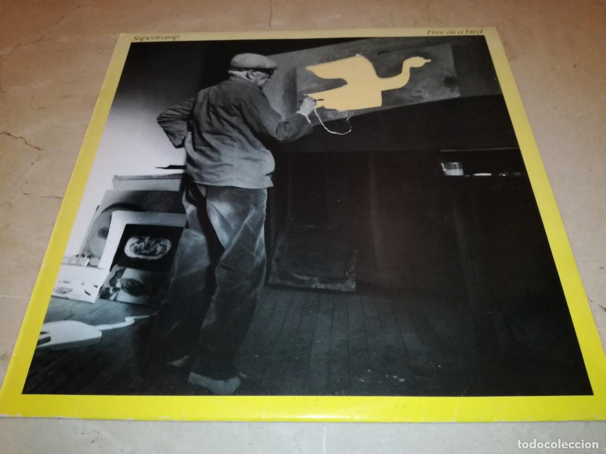 Discos de vinilo: SUPERTRAMP-FREE AS A BIRD-CONTIENE ENCARTE-ORIGINAL ESPA&Ntilde;OL 1987