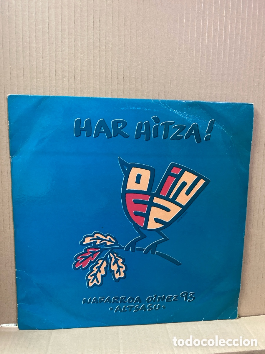 Discos de vinilo: LP HAR HITZA! NAFARROA OINEZ 93. ALTSASU