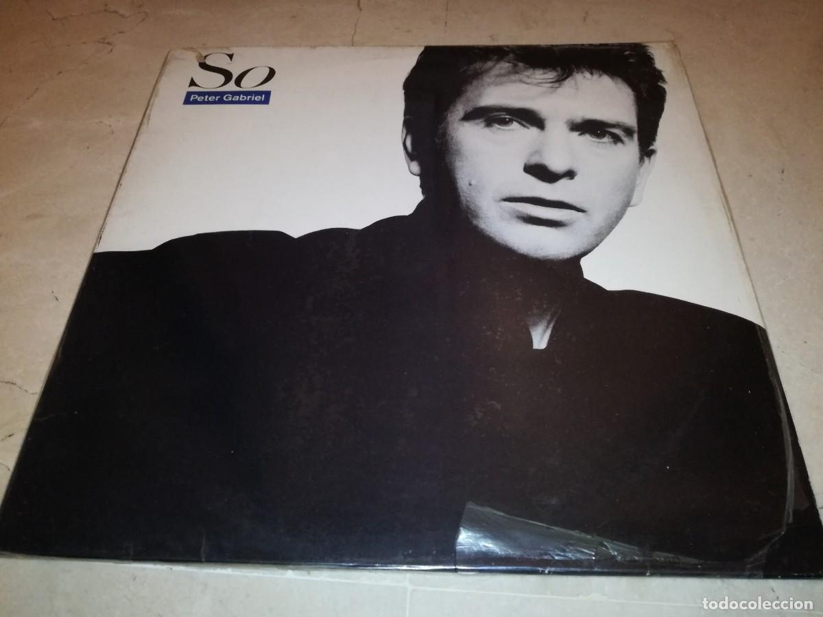 Discos de vinilo: PETER GABRIEL-SO-CONTIENE ENCARTE-ORIGINAL ESPA&Ntilde;OL 1986