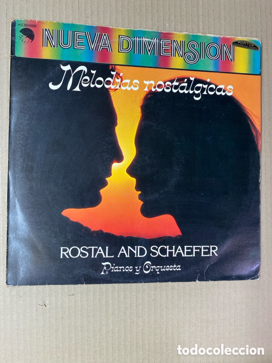 Discos de vinilo: LP MELOD&Iacute;AS NOST&Aacute;LGICAS. ROSTAL AND SCHAEFER. PIANO Y ORQUESTA