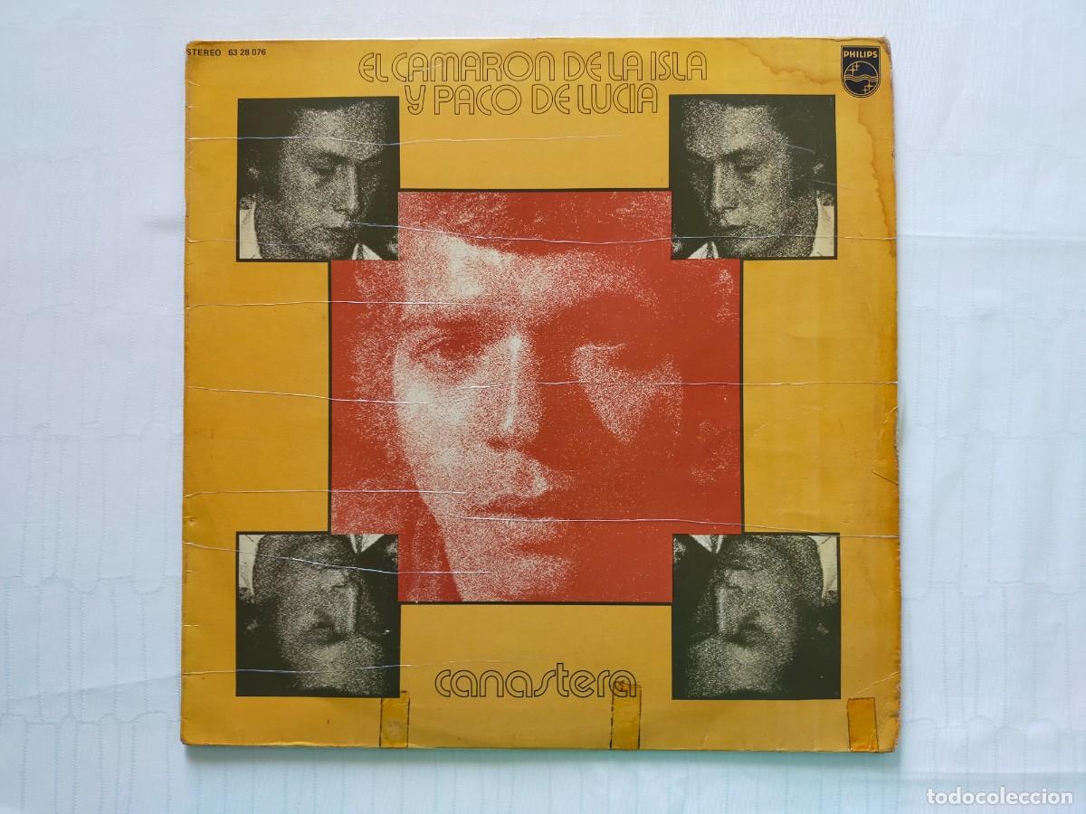 Discos de vinilo: EL CAMARON DE LA ISLA Y PACO DE LUCIA: CANASTERA - LP. PHILIPS 1972