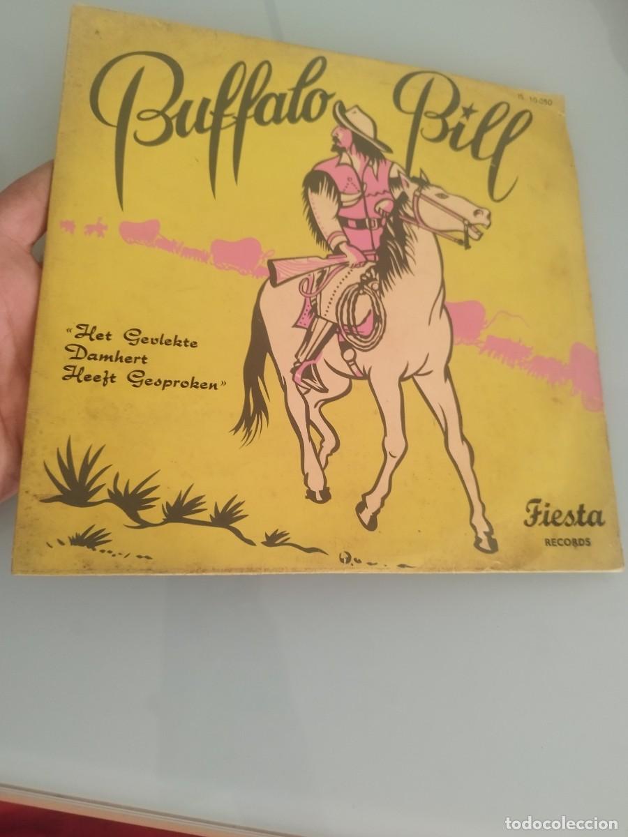 Discos de vinilo: La Troupe Du &rdquo;Th&eacute;&acirc;tre Des Jeunes&rdquo; &ndash; Les Aventures De Buffalo Bill Vol 2. Vinilo 10&rdquo;.