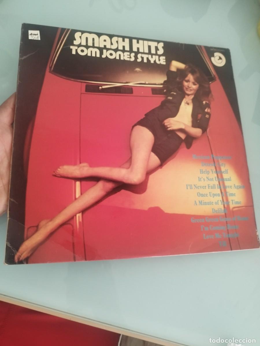 Discos de vinilo: Smash Hits Tom Jones Style. Vinilo lp recopilaci&oacute;n, de versiones de Tom Jones.