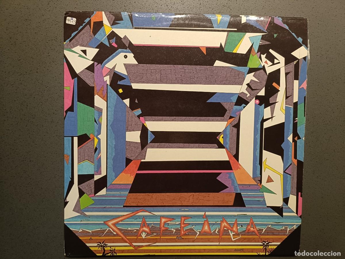 Discos de vinilo: Cafe&iacute;na - Venganza / Afrodisiaco - Maxi Single Pa&ntilde;oleta Records 1987