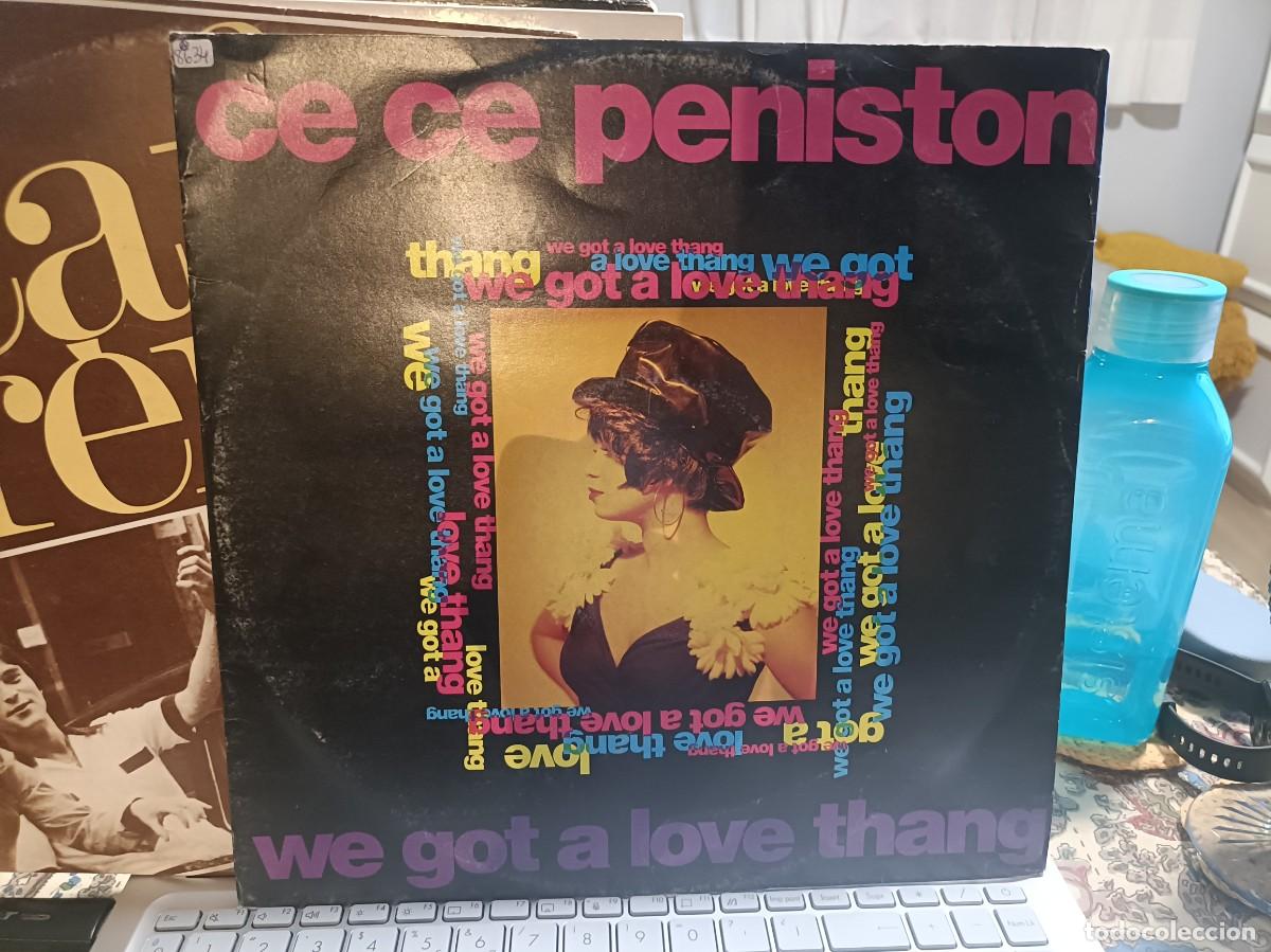 Discos de vinilo: Ce Ce Peniston - We got a love thang - Maxi Single del sello AMN Records de 1991