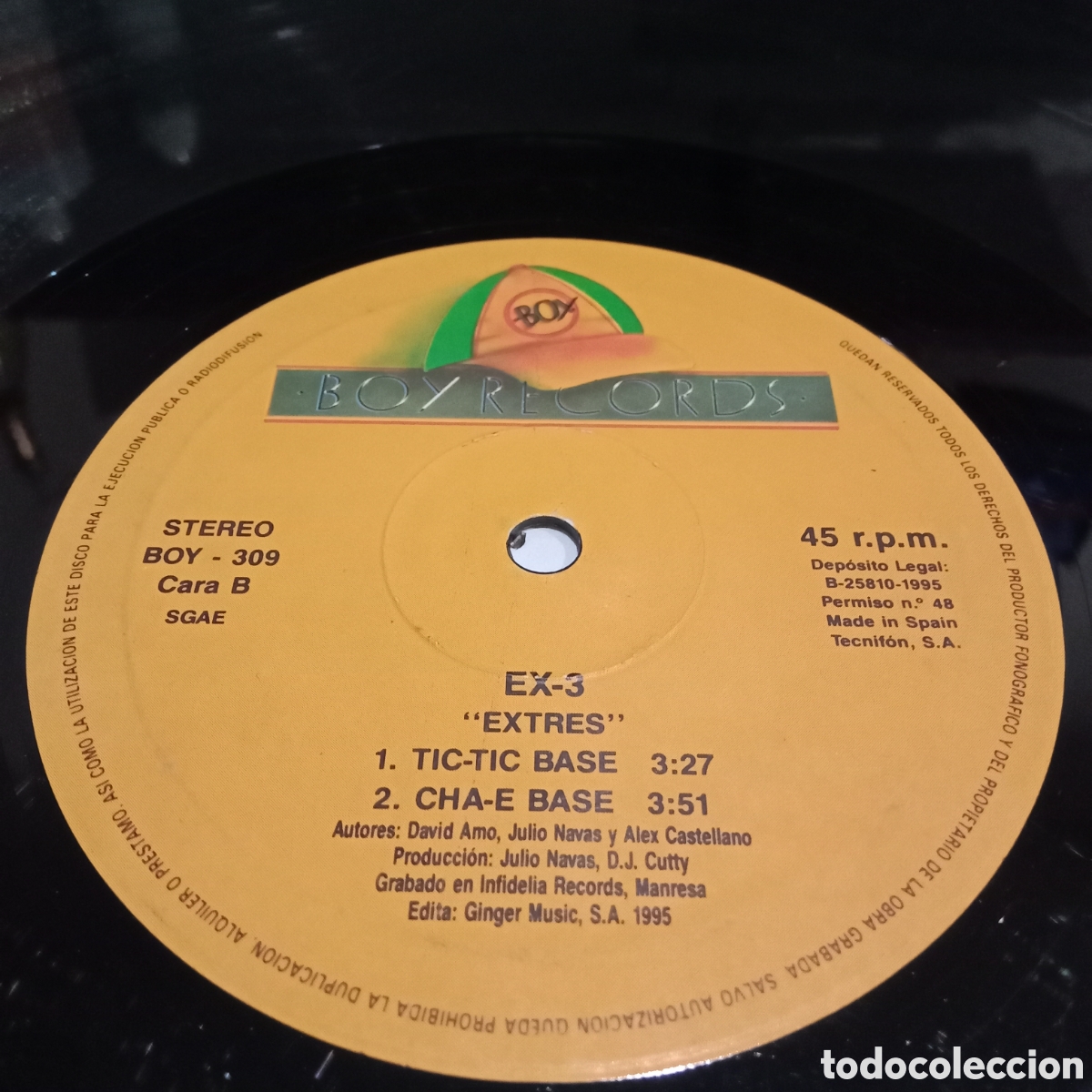 Discos de vinilo: EX-3 - EXTRES - MAXI-SINGLE 12&rdquo; - Foto 2