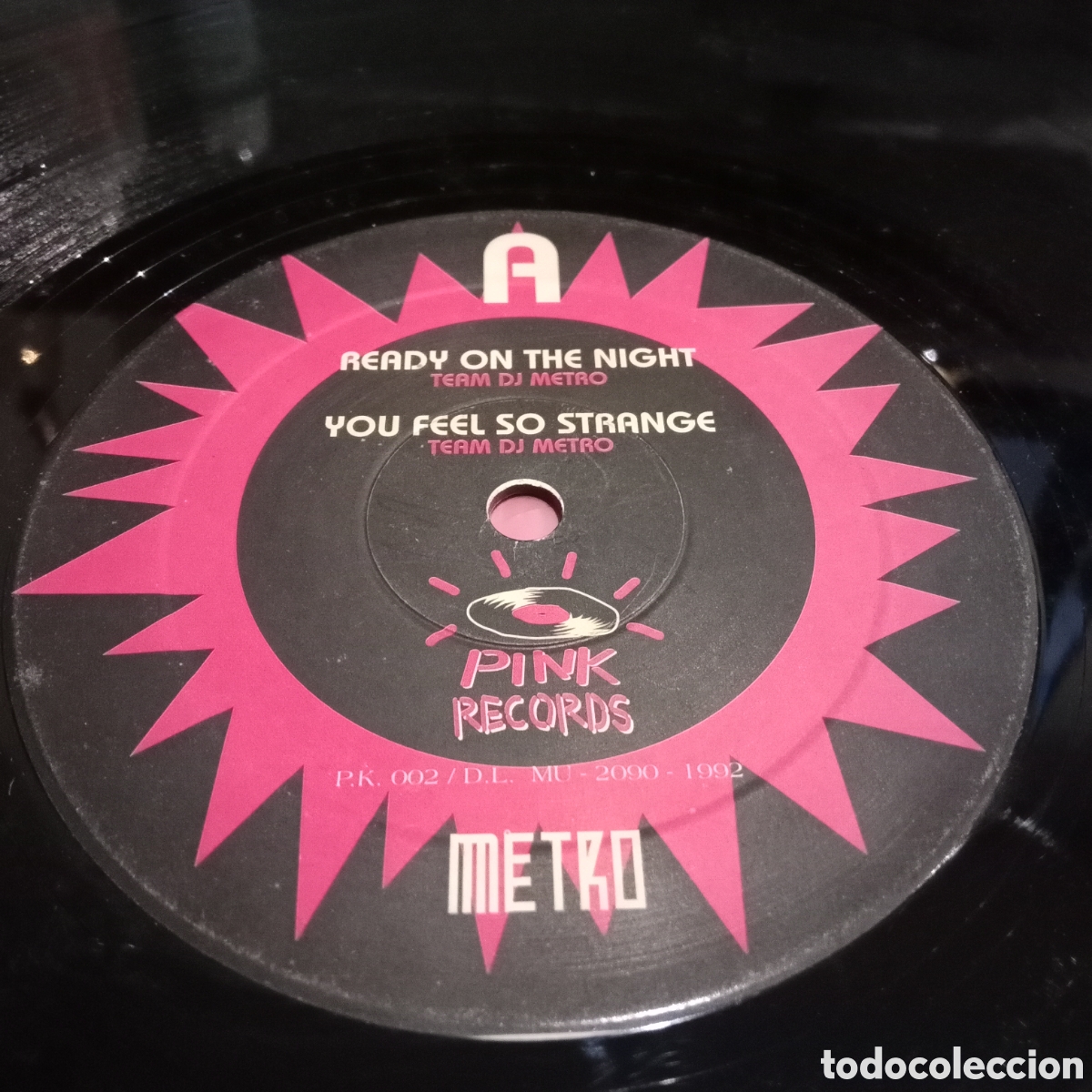 Discos de vinilo: TEAM DJ METRO - METRO - MAXI-SINGLE 12&rdquo; - Foto 4