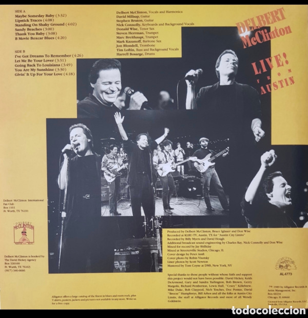 Discos de vinilo: Delbert McClinton: Live From Austin LP 180gr - Foto 2